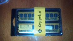 KIT Memorie ZEPPELIN 2x1GB DDR2 800MHz CL5 Dual Channel foto