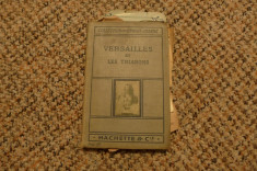 Versailles et Les Trianons - Collection des Guides Joanne Ed. Hachette 1907 foto