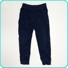Pantaloni captusiti, catifea, talie elastica, H&amp;amp;M? baieti | 7?8 ani | 122-128 cm foto