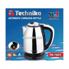 Cana fierbator 1.8L 1800W Technika TK7601 foto