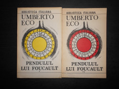 UMBERTO ECO - PENDULUL LUI FOUCAULT 2 volume foto