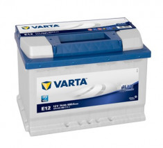 Acumulator baterie auto VARTA Blue Dynamic 74 Ah 680A cu borna inversa cod 5740130683132 foto