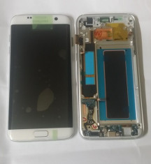 Display LCD + Touchscreen Sam Galaxy S7 Edge G935 Alb Original foto