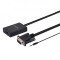 Astrum Adaptor Activ VGA+Audio la HDMI