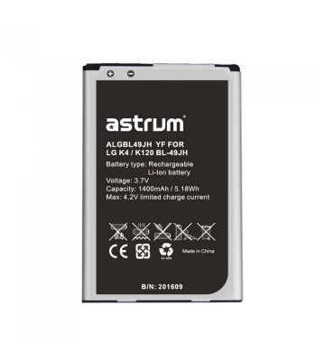 Acumulator LG BL-49JH, 1400mAh, LG K120 K4, Astrum foto