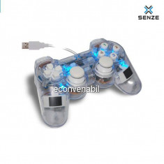 Game Pad Joystick USB Transparent Senze foto