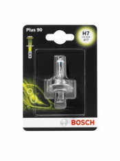 Bec Bosch H7 Plus 90 12V 55W cod 1 987 301 078 foto