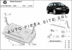 Scut metalic motor Skoda Octavia 2 II fabricata dupa 2004 cod APS-30 ,141 foto