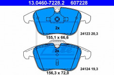 Set placute frana fata Volvo V70 3 III fabricat incepand cu 08.2007 ATE cod 13.04 60-7228.2 foto