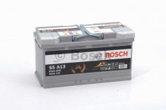 Acumulator baterie auto BOSCH S5 95 Ah 850A tip AGM (pentru sistem START/STOP) cod 0 092 S5A 130 foto