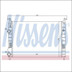 Radiator racire apa Fiat Albea 1.2 NISSENS cod 61683 foto