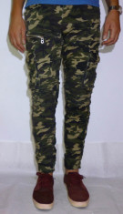 Pantaloni Army - pantaloni barbati pantaloni camuflaj pantaloni conici- cod 151 foto