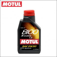 Ulei motor MOTUL 8100 X-CLEAN 5W40 C3 1L cod 8100 X-CLEAN 5W40 C3 1L foto