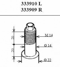 Amortizor gaz fata dreapta BMW Seria 3 (E36) fabricat in perioada 03.1994 - 08.2000 Kyb / Kayaba cod 173- 333909 foto