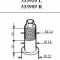 Amortizor gaz fata dreapta BMW Seria 3 (E36) fabricat in perioada 03.1994 - 08.2000 Kyb / Kayaba cod 173- 333909