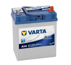 Acumulator baterie auto VARTA Blue Dynamic 40 Ah 330A cu borne inguste cod 5401260333132 foto