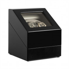 Carcasa display Watch Winder Motorized pentru 2 ceasuri foto