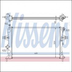 Radiator racire apa Opel Astra G F48 F08 1.6 16V NISSENS cod 630041 foto