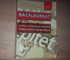 Bacalaureat Limba ?i Literatura romana - proba scrisa - proba orala foto