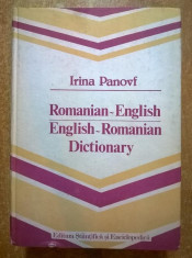 Irina Panovf - Romanian-English, English-Romanian Dictionary foto