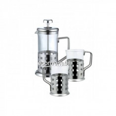 Infuzor ceai filtru cafea manual Renberg RB3044 cu 2 cesti foto