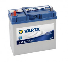 Acumulator baterie auto VARTA Blue Dynamic 45 Ah 330A cu borne inguste si borne inverse cod 5451570333132 foto