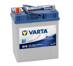 Acumulator baterie auto VARTA Blue Dynamic 40 Ah 330A cu borne inguste si borne inverse cod 5401270333132 foto