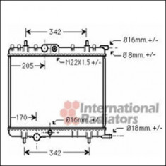 Radiator racire apa Peugeot 307 3AC 1.4 VAN WEZEL cod 40002300 foto