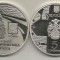 UCRAINA 5 HRIVNE 2017 , BISERICA CATHERINA din CHERNIHIV , PROOF - Folder