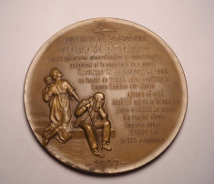 Medalie Institutul de Binefacere Providenta 1907 Superba foto