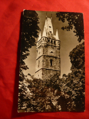 Ilustrata - Baia Mare - Turnul lui Stefan , circulat 1960 foto