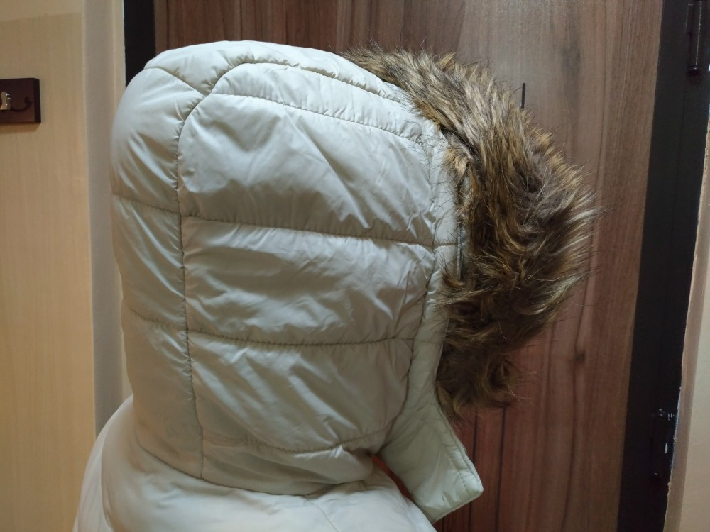 Geaca Femei CAMAIEU - Bej haina de fas de iarna-toamna femeie dama marimea  36, Rosu, Poliester | Okazii.ro
