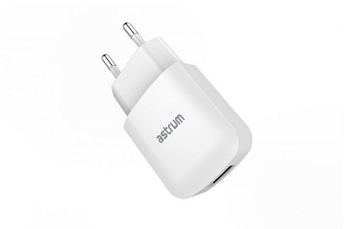 Astrum CH230 Incarcator Retea, 2.0A, 1xUSB, Alb