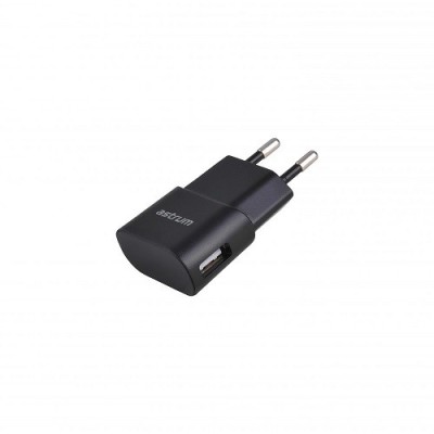 Astrum CH120 Incarcator Retea, 1.0A, 1xUSB Negru foto