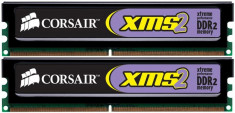 Memorie RAM DIMM Corsair XMS2 2GB (2x1GB), DDR2 800MHz, CL5, 1.9V foto