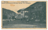3811 - BREZOI, Valcea, Restaurant - old postcard - used, Circulata, Printata