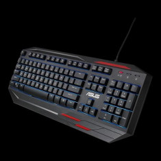 Tastatura ASUS Republic Of Gamers GK100 Sagaris, Keycaps feature polyoxymethylene (POM) rings for enhanced foto