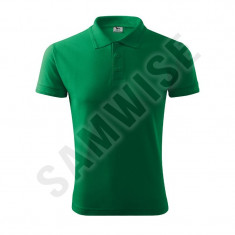 Tricou Polo de Barbati Pique Polo (Culoare: Alb, Marime: XXL, Pentru: Barbati) foto