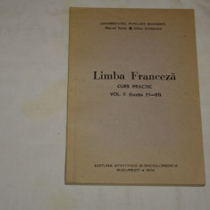 Limba franceza - Curs practic - Vol. II - Marcel Saras - Mihai Stefanescu
