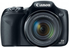 Camera foto Canon PowerShot SX530 IS Black, 16.1 MP, BSI-CMOS, 50xzoomoptic, 3&amp;amp;quot; LCD, stabilizator foto