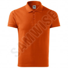 Tricou Polo de barbati Cotton (Culoare: Portocaliu, Marime: XL, Pentru: Barbati) foto