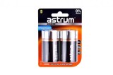 Astrum Baterie Alkalina LR20 1,5V Clasa D, 2buc/Blister