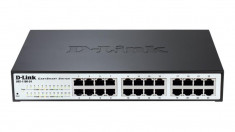 Switch D-Link DGS-1100-26, 24 porturi Gigabit, 2 porturi SFP, Capacity 52Gbps, 11&amp;amp;quot; Desktop/Rackmount, Easy foto