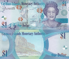 Cayman Islands 1 Dollar 2014 UNC foto