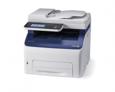 Multifunctional laser color Xerox WorkCentre 6027NI, Dimensiune A4, Viteza max 18 ppm, Rezolutie max foto