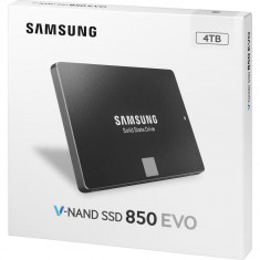 SSD Samsung, 4TB, 850 Evo, retail, SATA3, rata transfer r/w: 540/520 mb/s, 7mm, Samsung foto