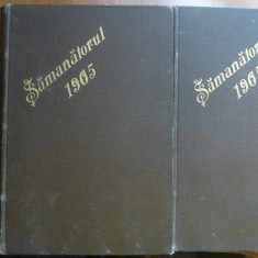 Revista Samanatorul , 1905 , an complet in 2 volume , 980 pagini