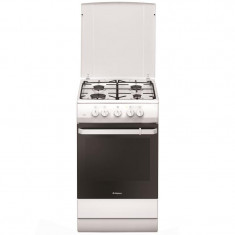 Aragaz Hansa FCGX53021, alimentare gaz, capacitate 60 L, iluminare, 3programe, siguranta, grill electric, dimensiuni foto