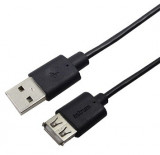Astrum Cablu de date prelungitor USB 1.8m Negru