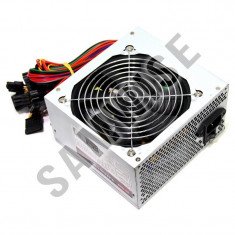 Sursa MS-TECH 450W MS-N450-SYS, 4 x SATA, 3 x Molex, 1 x PCI-Express, PFC foto